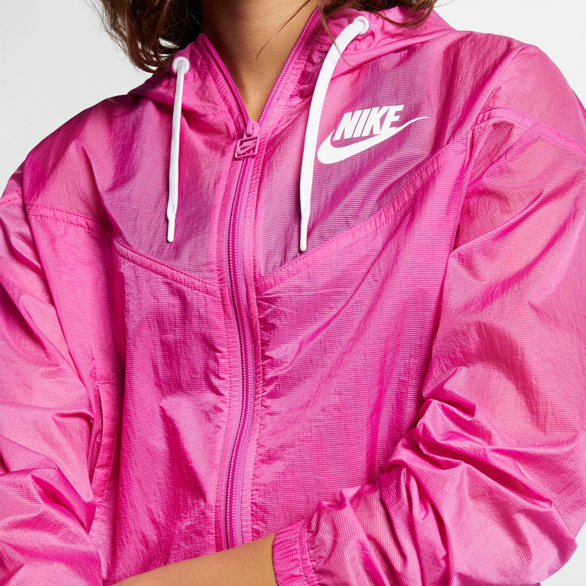 Nike Sportswear Windrunner Jacket in Pink Lyst
