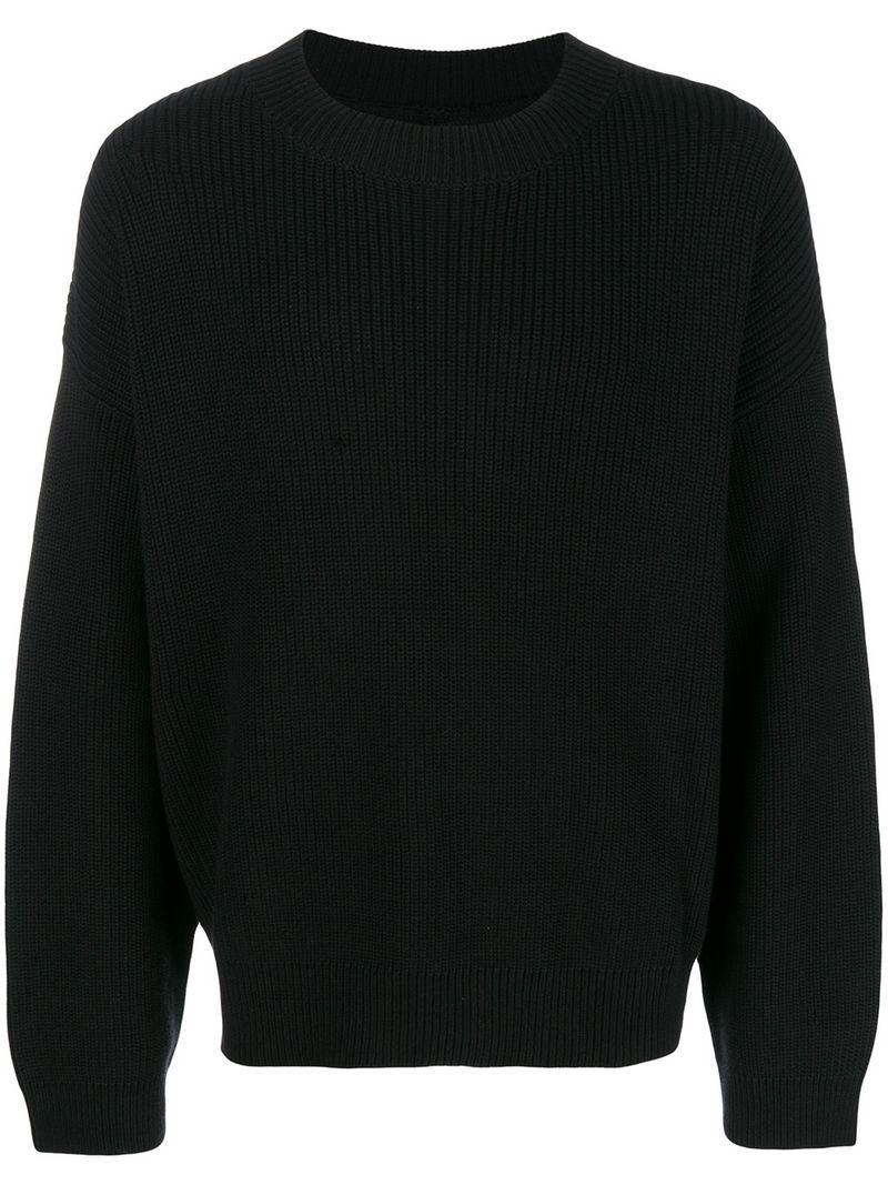 Lyst RTA Round Neck Jumper in Black for Men