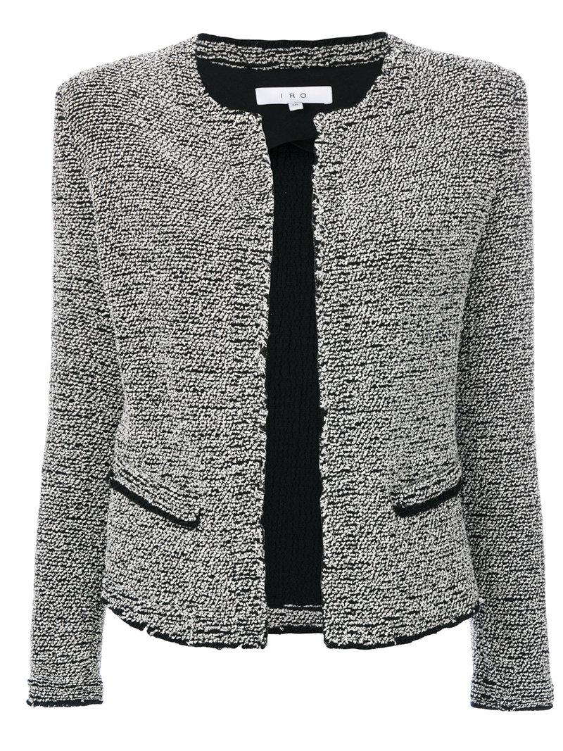 Lyst Iro Tweed Jacket in Black