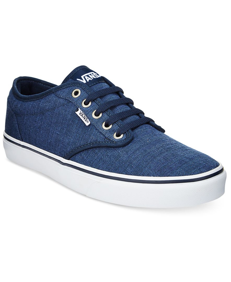 Vans Men's Atwood Lowtop Sneakers in Blue for Men Lyst