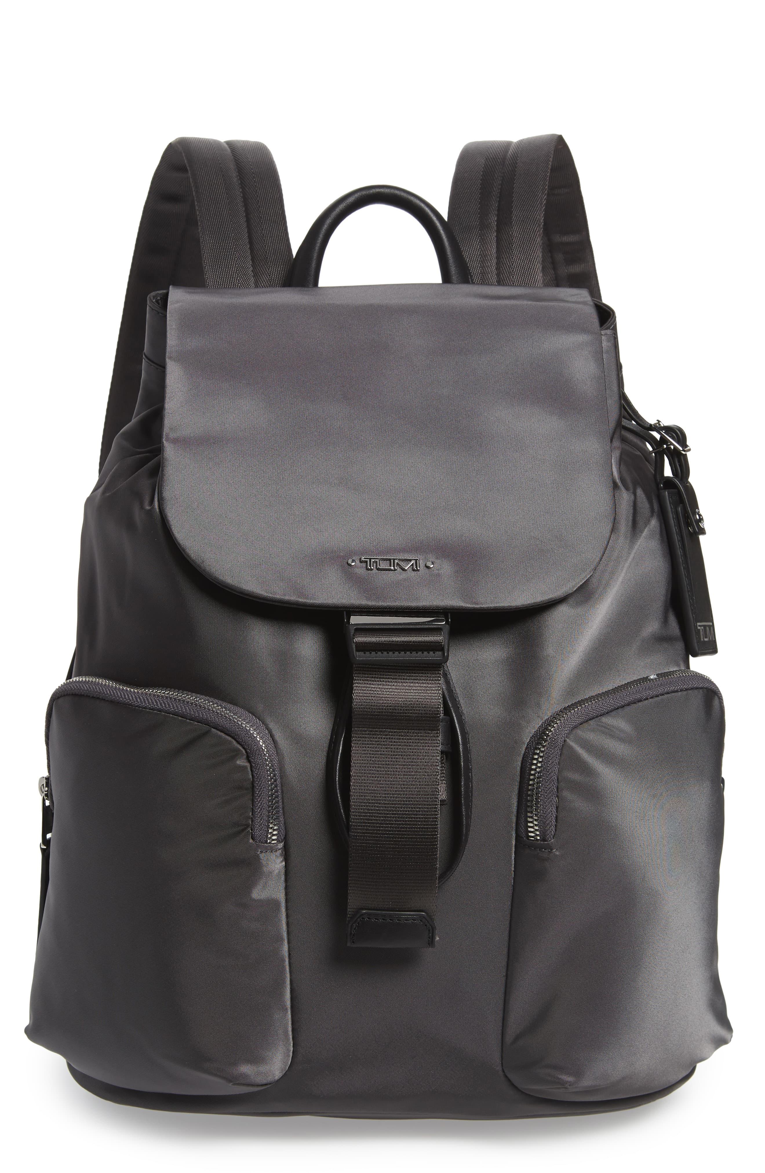 Tumi Synthetic Rivas Nylon Backpack in Iron (Gray) Lyst