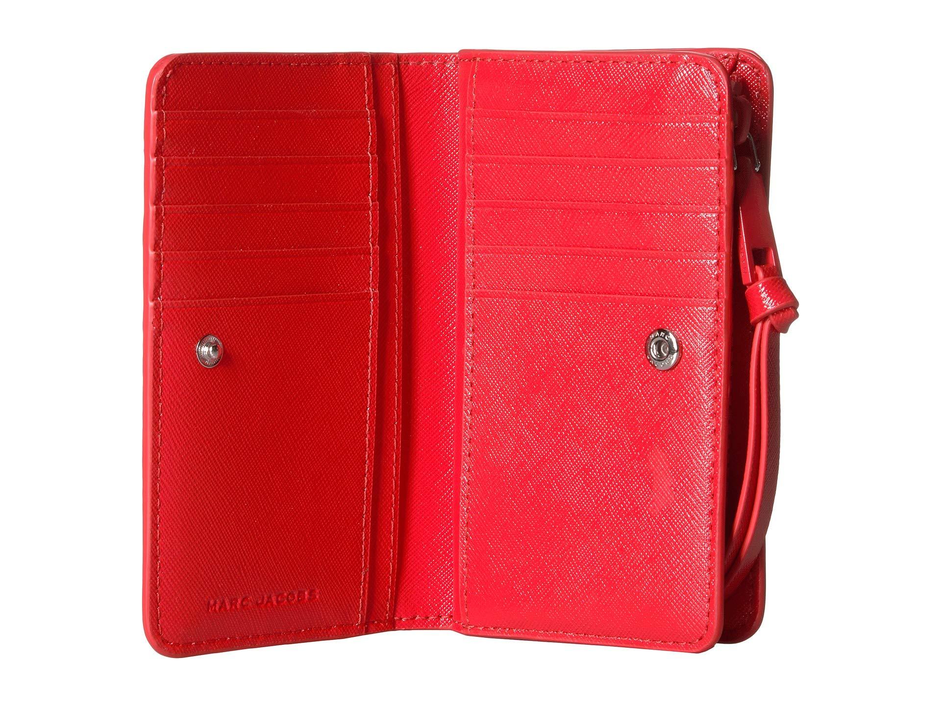 Marc Jacobs Snapshot Dtm Compact Wallet in Red Lyst