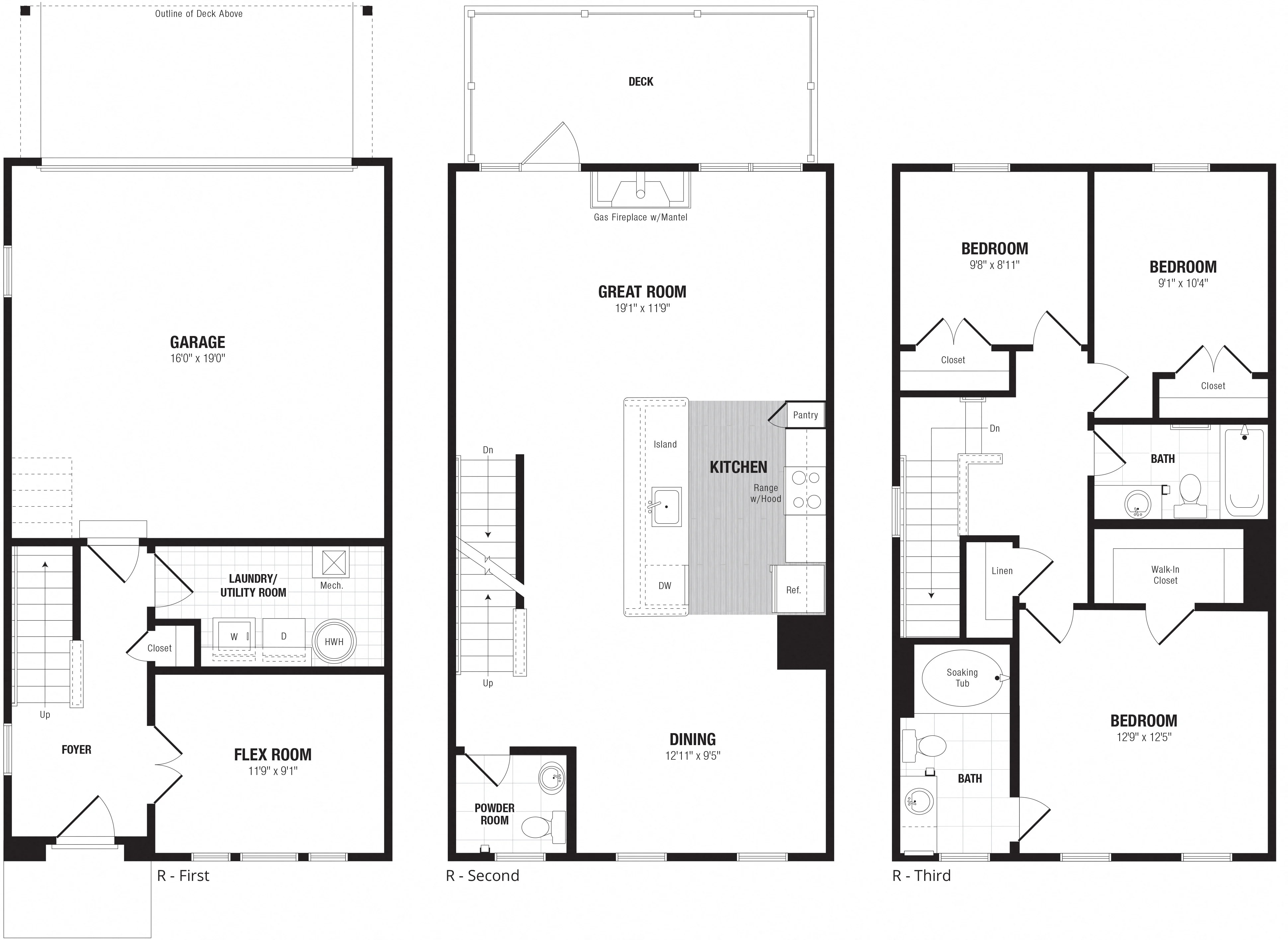 Unit L116 View 1, 2, 3 Bedroom Apartments Abingdon MD Enclave at