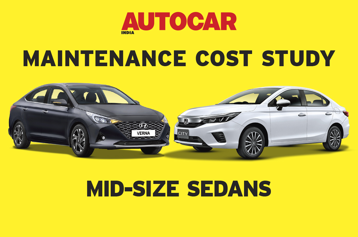 Car maintenance cost comparison Part 5 Midsize sedans Latest Auto