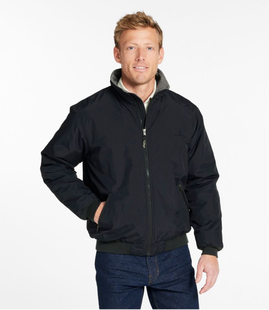 Men's WarmUp Jacket, Fleece Lined