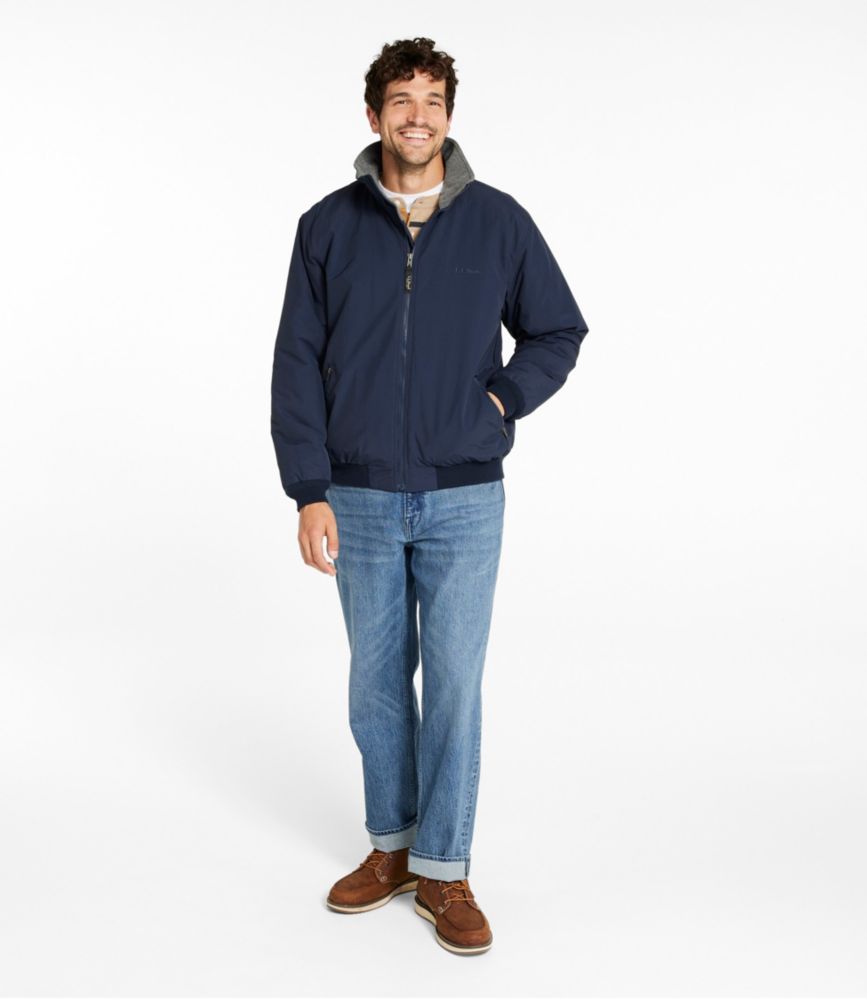 Men's WarmUp Jacket, Fleece Lined Casual Jackets at L.L.Bean