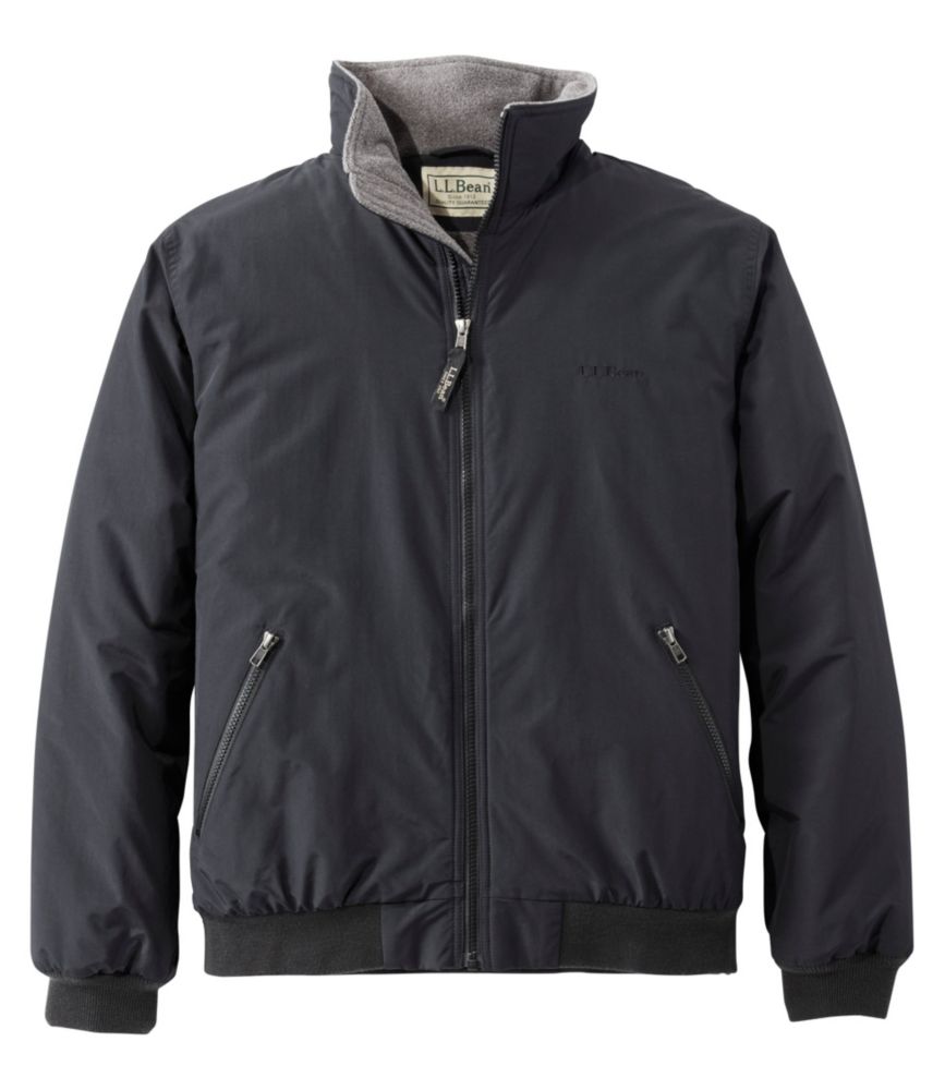 Men's WarmUp Jacket, Fleece Lined Casual Jackets at L.L.Bean