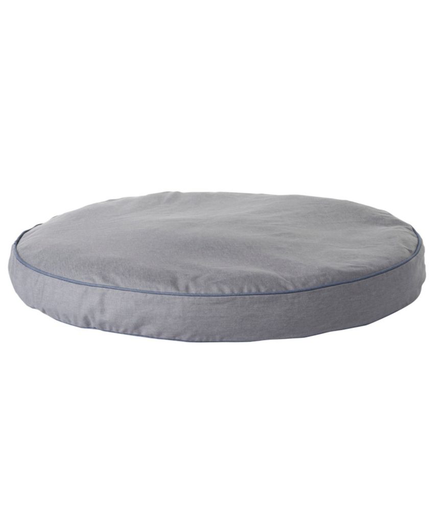 Premium Denim Dog Bed Replacement Cover, Round Beds & Blankets at L.L