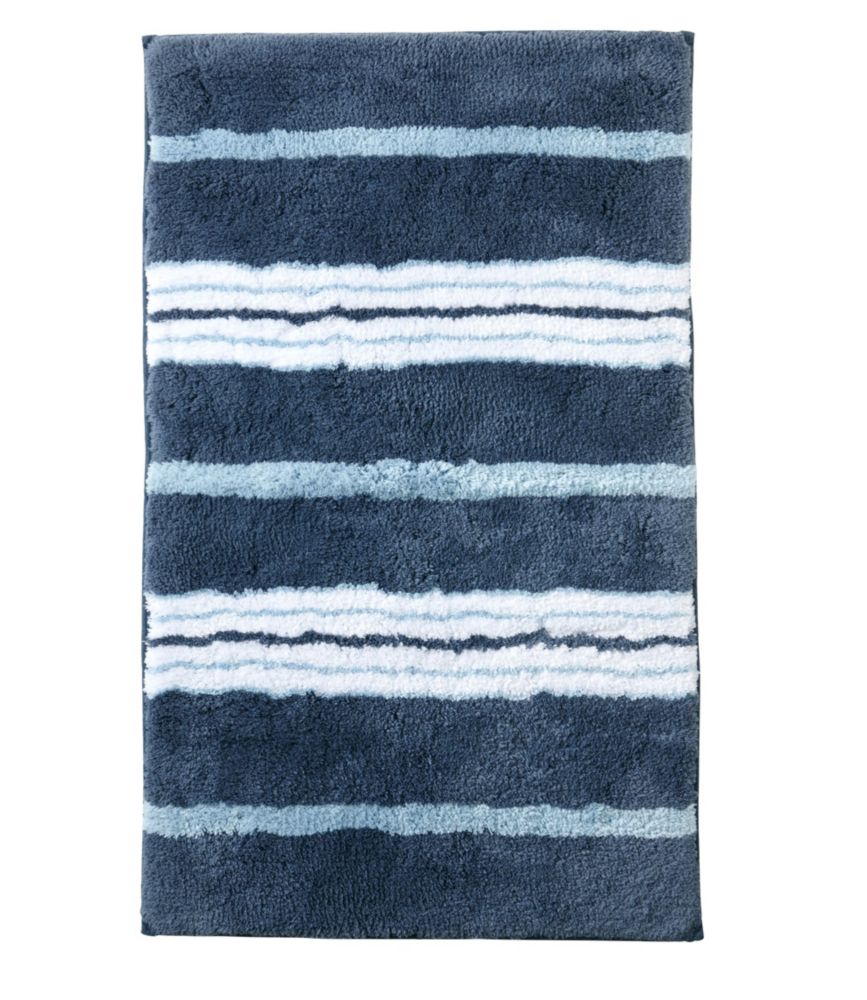 Premium Cotton Bath Mat, Multistripe Bath Mats at L.L.Bean