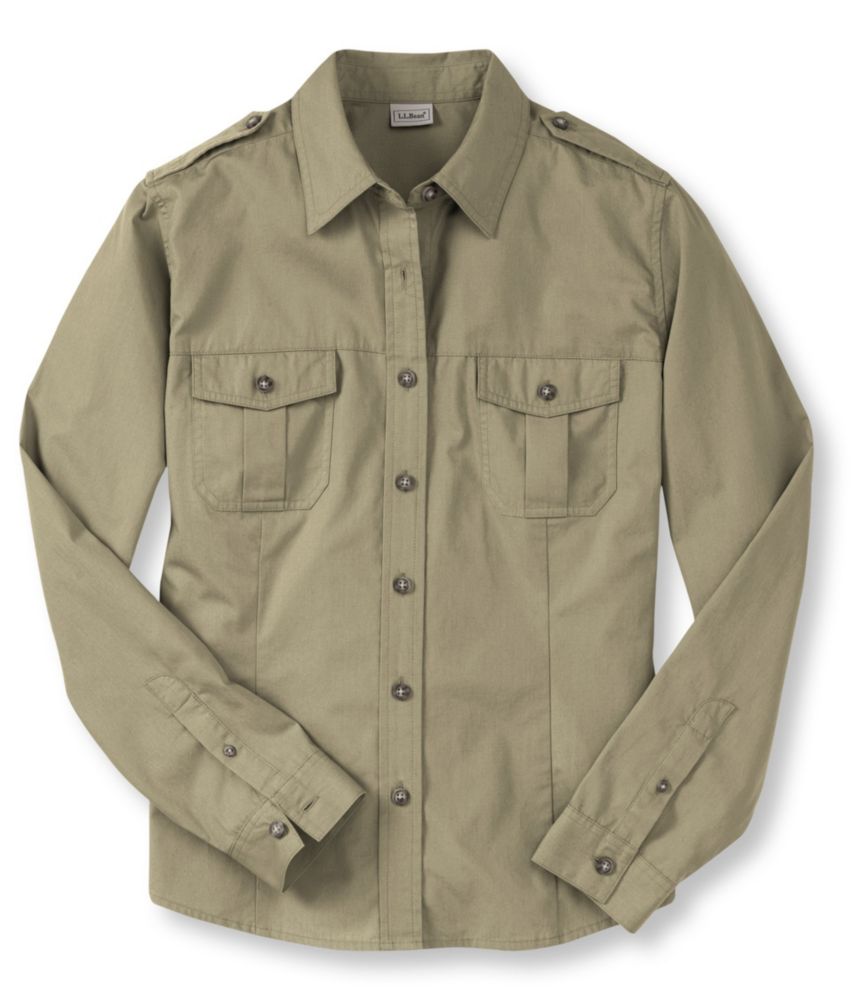 Women's Cotton Poplin Field Shirt at L.L.Bean