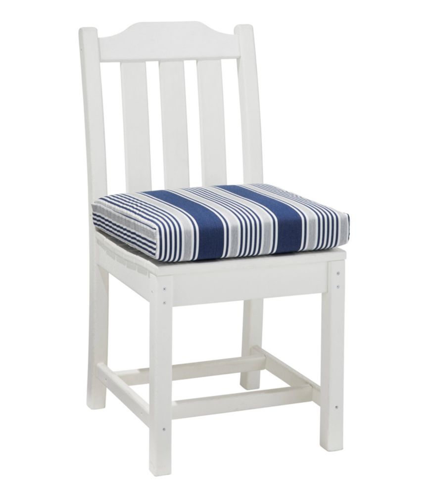 Casco Bay Cushion for AllWeather Armless/Folding Chair, Stripe