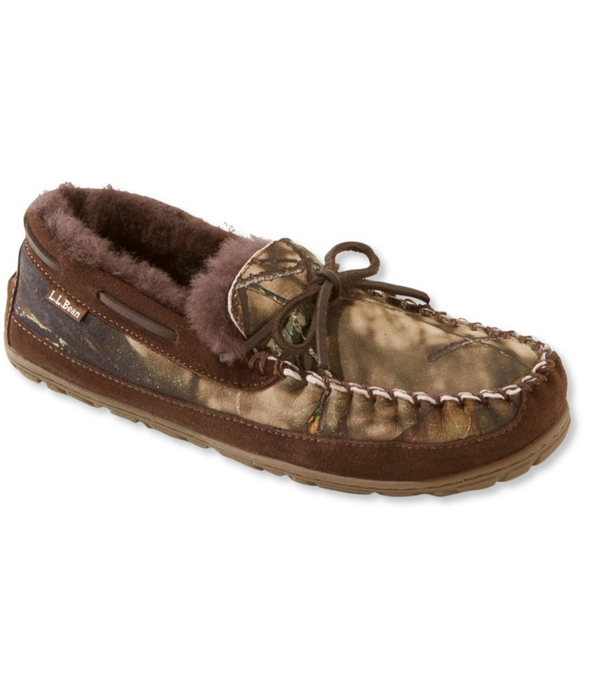 Men's Wicked Good Moccasins, Camo Print