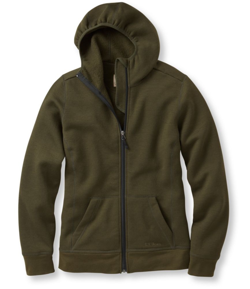 Women's Merino Wool Hooded Sweatshirt