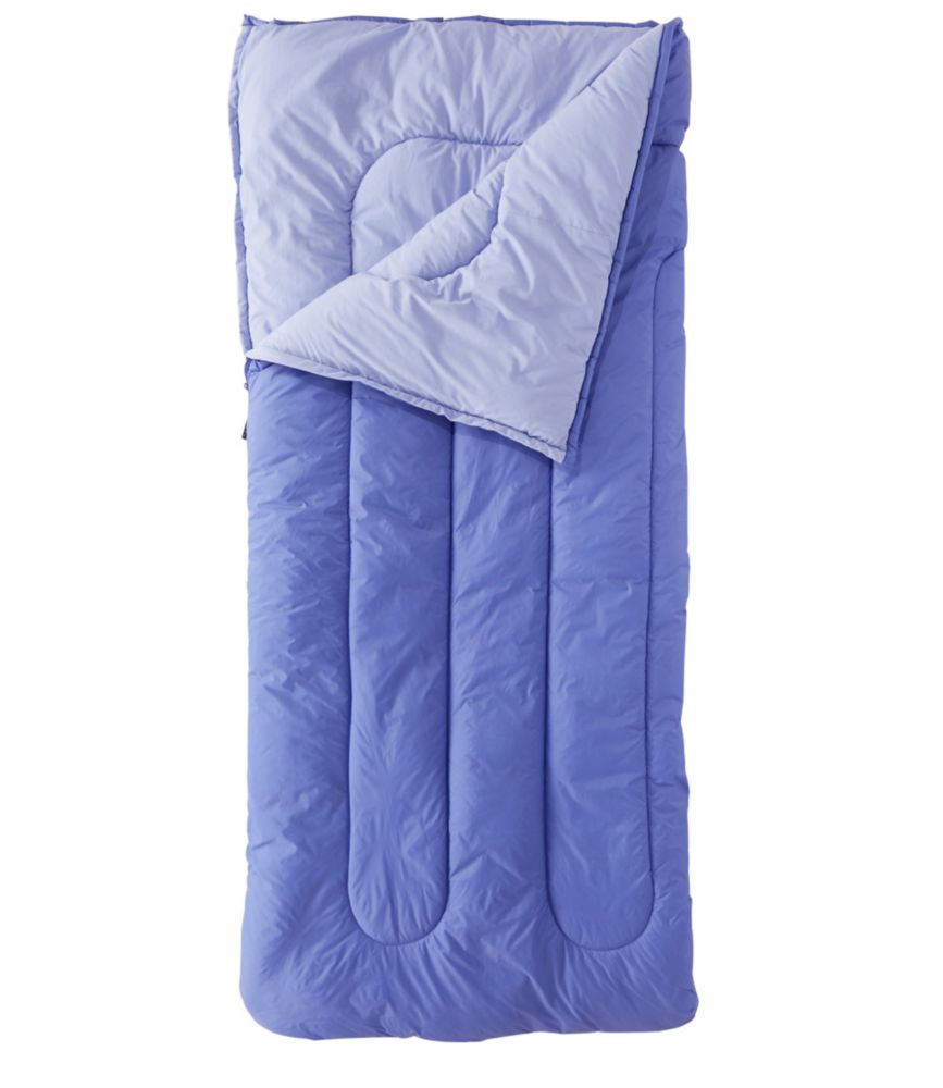 Camp Sleeping Bag, Kids' CottonBlendLined 40°