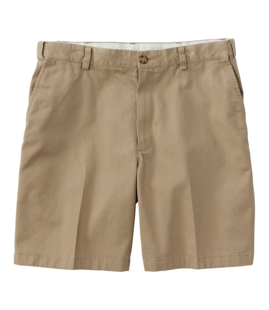 Mens Long Khaki Shorts
