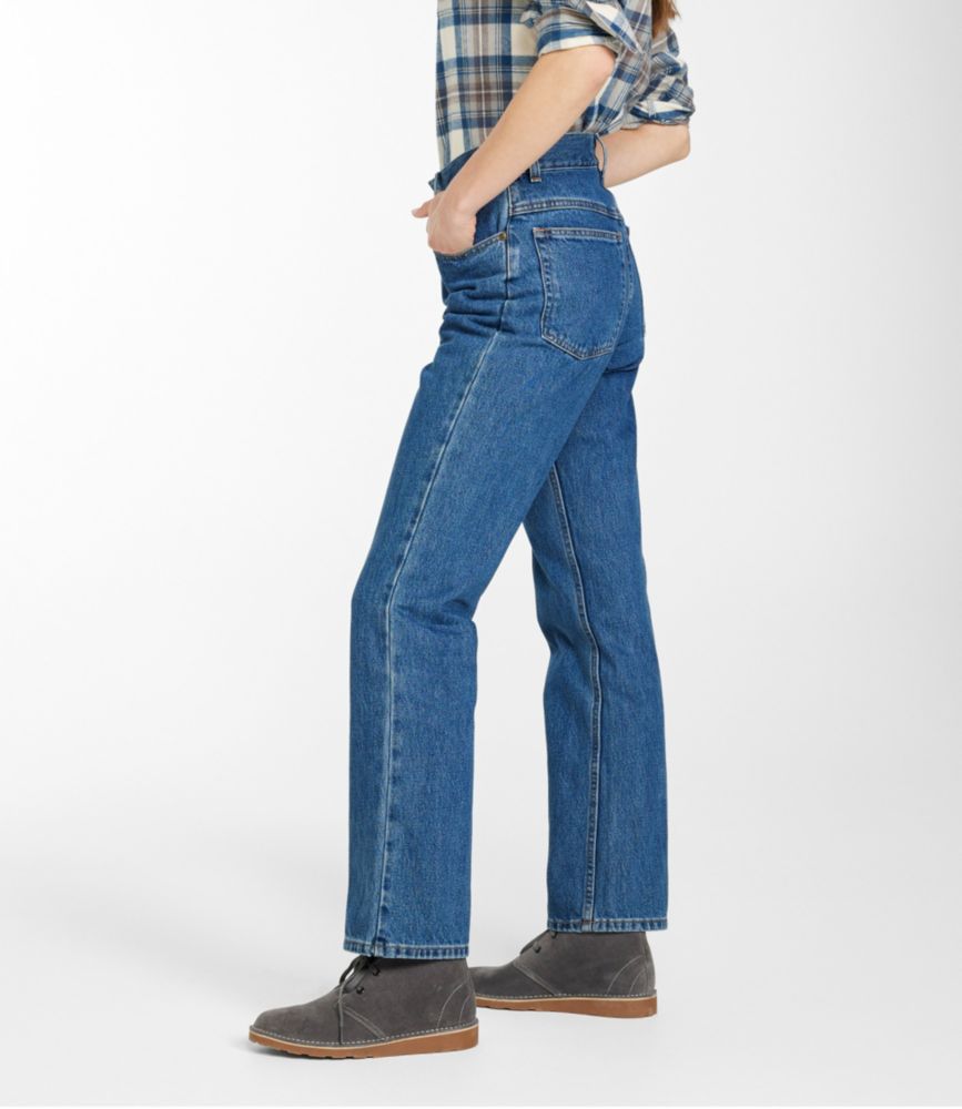 Women's Double L® Jeans, Ultra HighRise StraightLeg Jeans at L.L.Bean