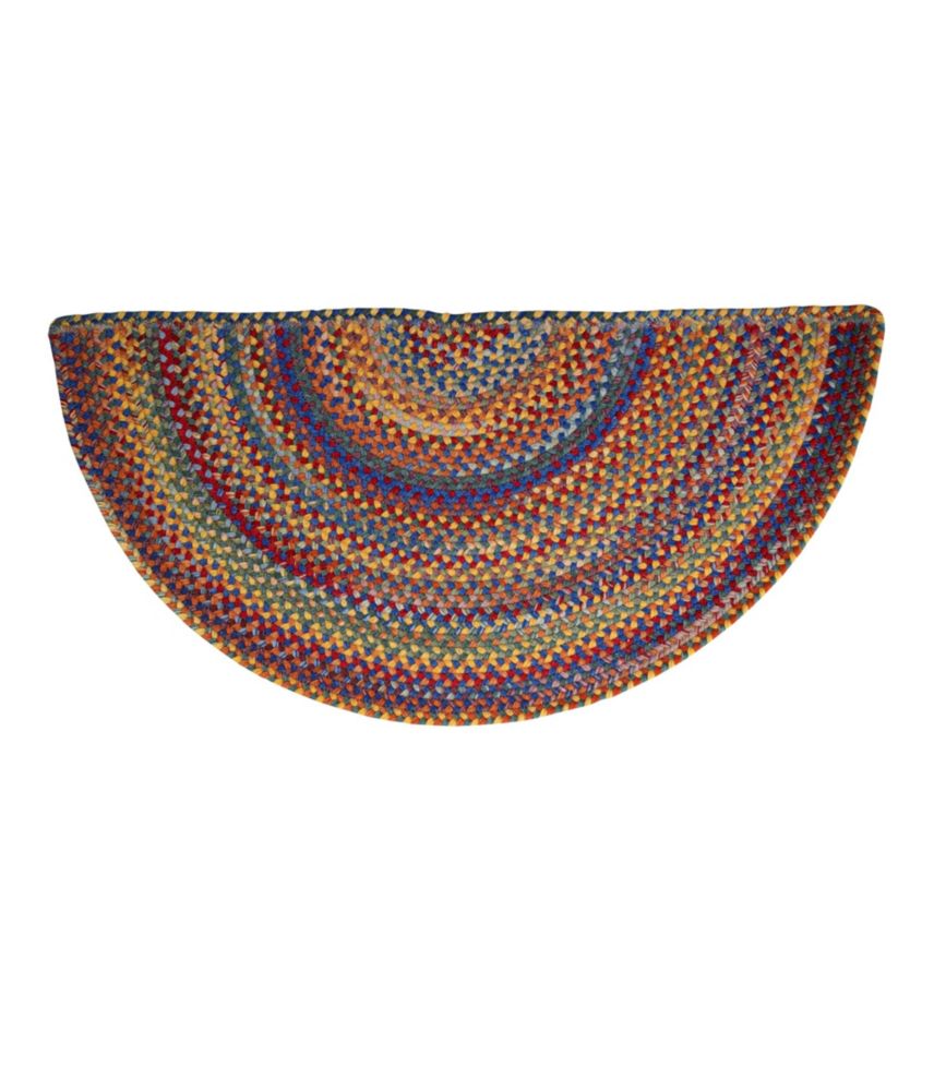 L.L.Bean Braided Wool Rug, Crescent