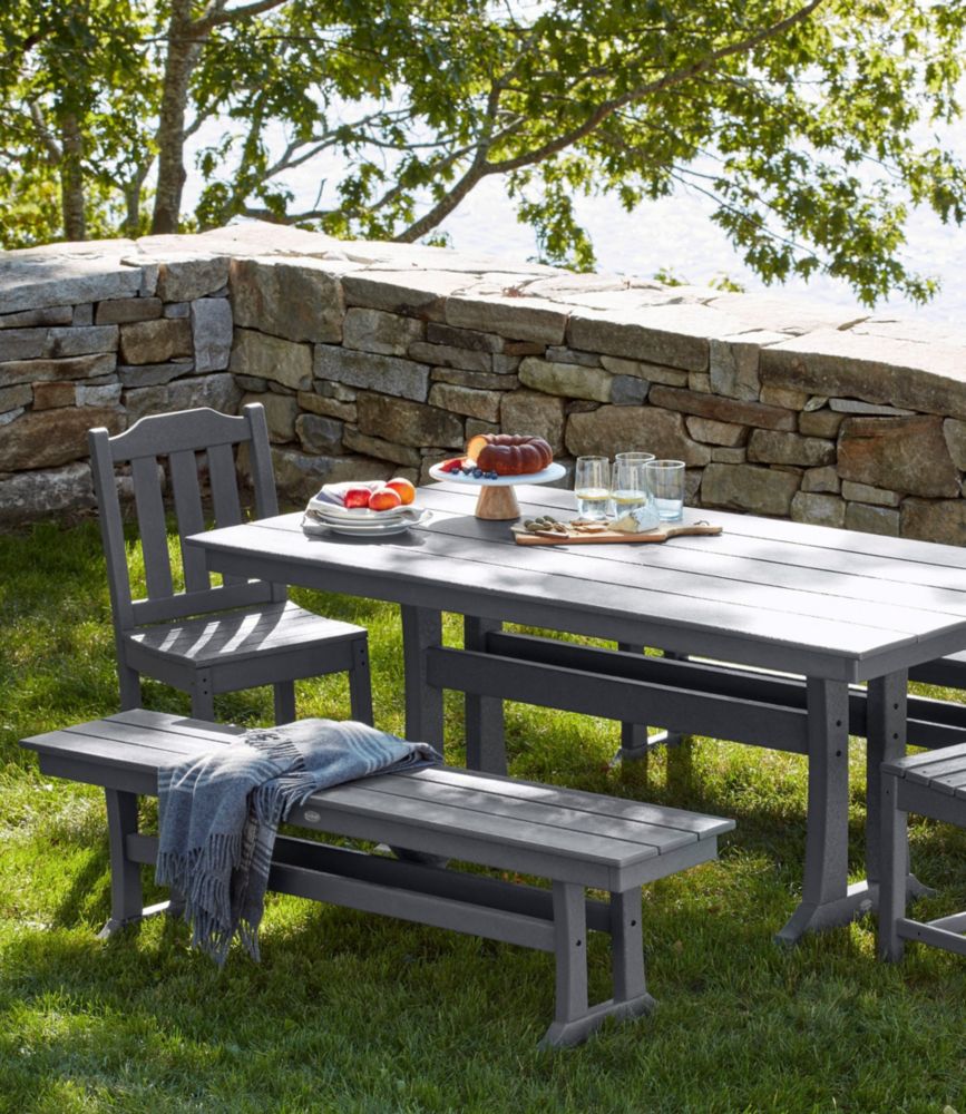 AllWeather Armless Dining Chair, Set of Two