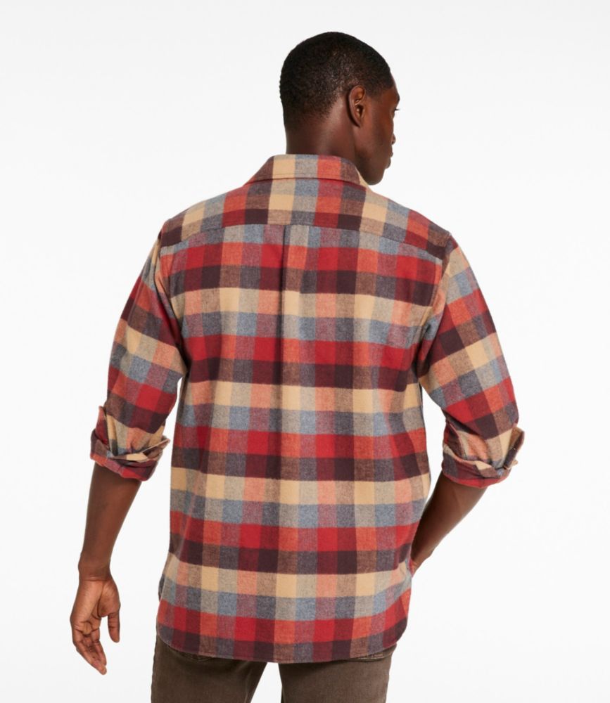 Men's Chamois Shirt, Traditional Fit, Plaid Casual ButtonDown Shirts at L.L.Bean