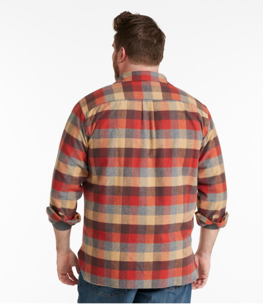 Men's Chamois Shirt, Traditional Fit, Plaid Casual ButtonDown Shirts at L.L.Bean