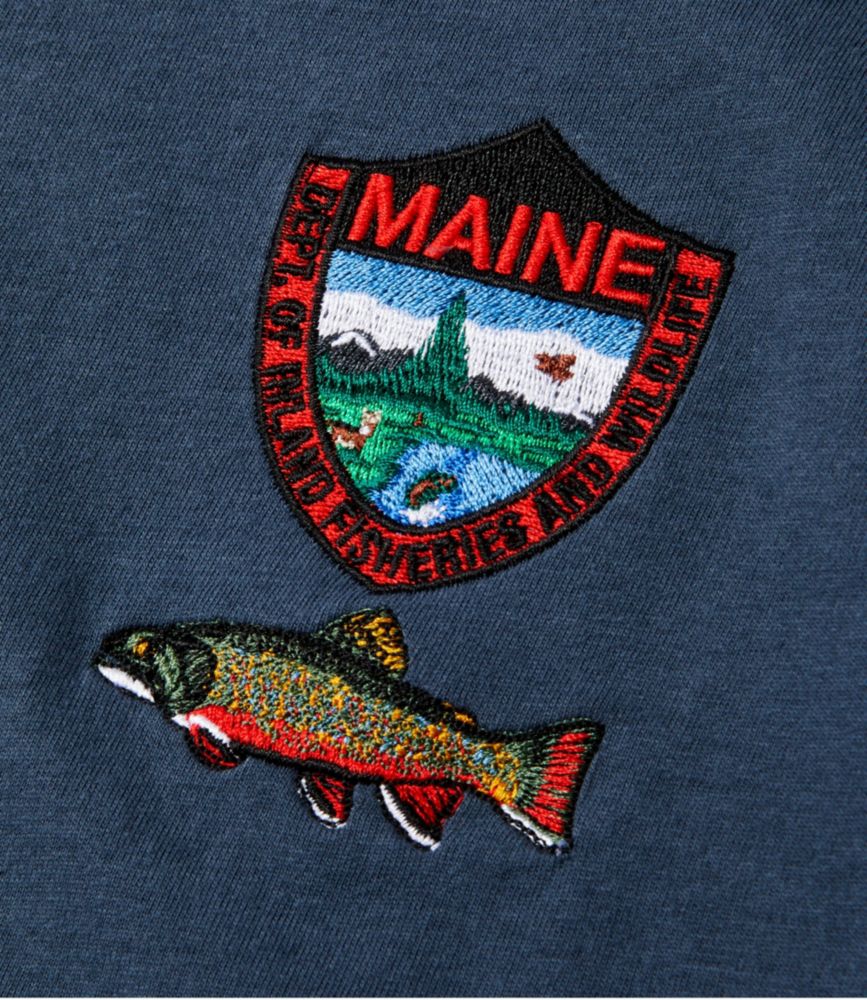 Men's MIF&W Tee, LongSleeve Brook Trout Shirts L.L.Bean Canada
