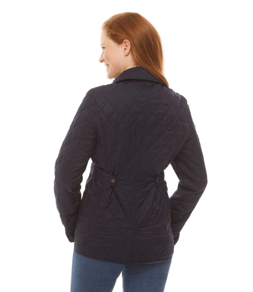 Women's Quilted Riding Jacket Casual Jackets at L.L.Bean