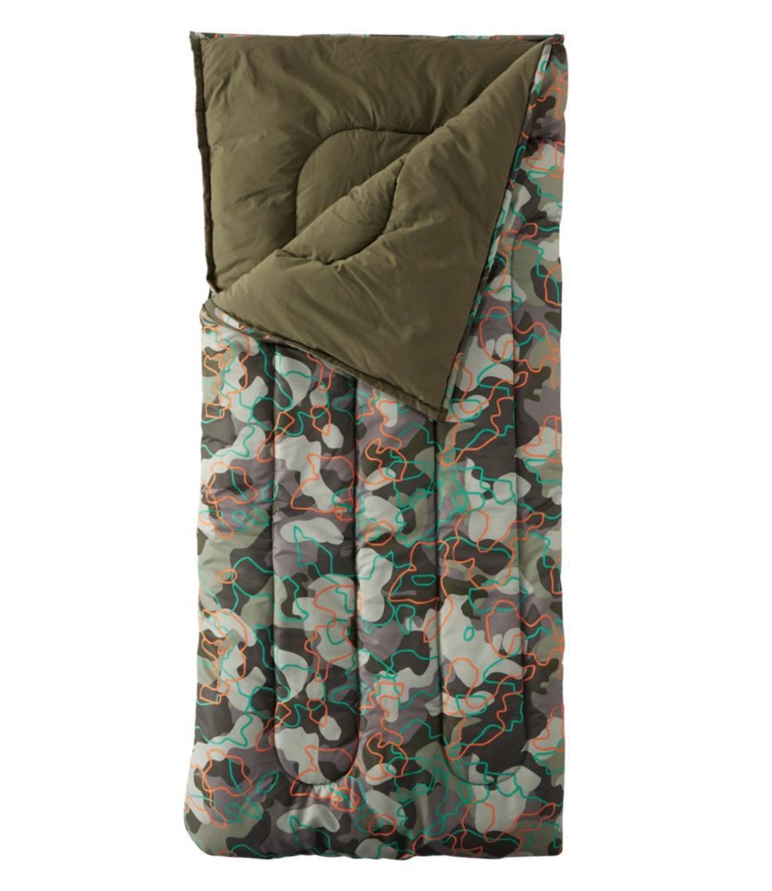 Kids' Camp Sleeping Bag, Graphic 40° at L.L.Bean