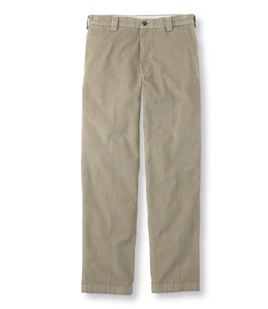 Men's Country Corduroy Pants, Classic Fit Plain Front Pants & Jeans