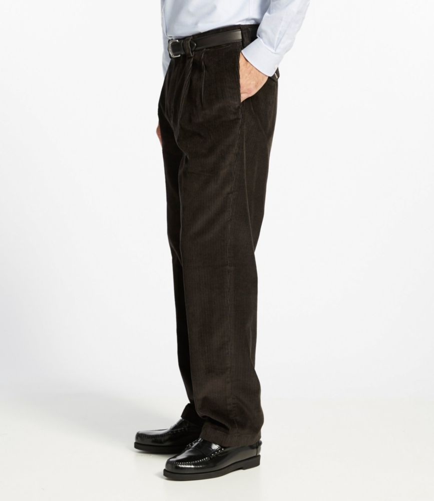 Men's Country Corduroy Pants, Classic Fit Pleated