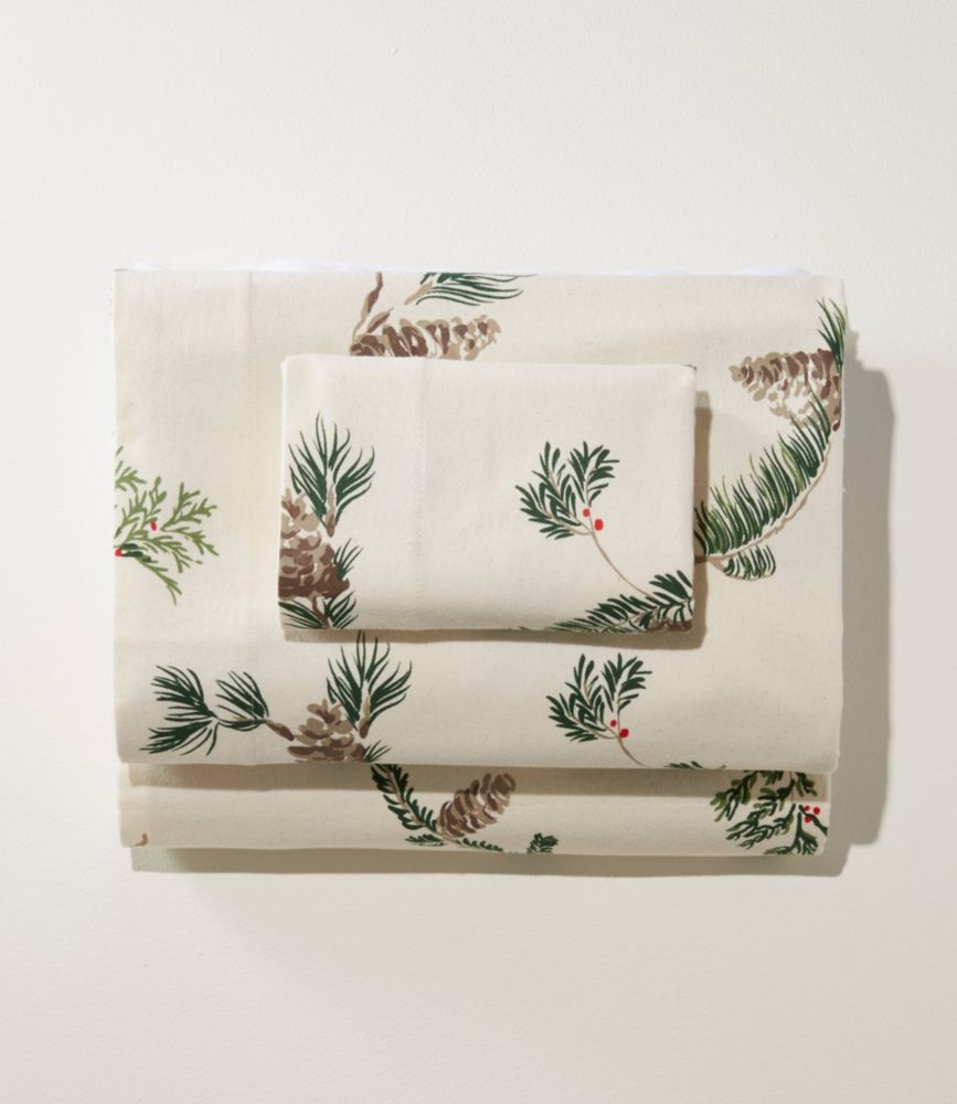 Ll Bean Flannel Sheet Sets Ultrasoft Comfort Flannel Sheet Collection, Evergreen Sheets at L.L.Bean