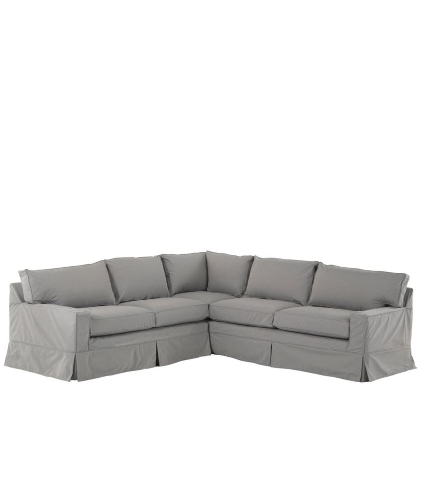 Portland Slipcovered Sectional Sofa Sofas at L.L.Bean