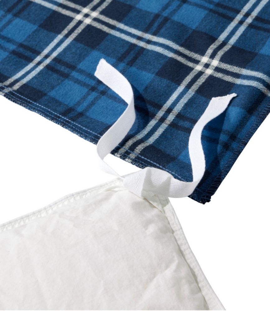 Heritage Chamois Flannel Comforter Cover Collection, Plaid