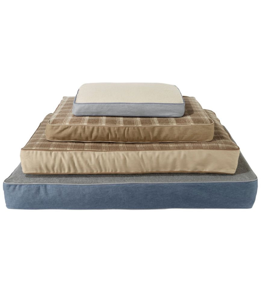 Premium Fleece Therapeutic Dog Bed Set, Rectangular Beds & Blankets
