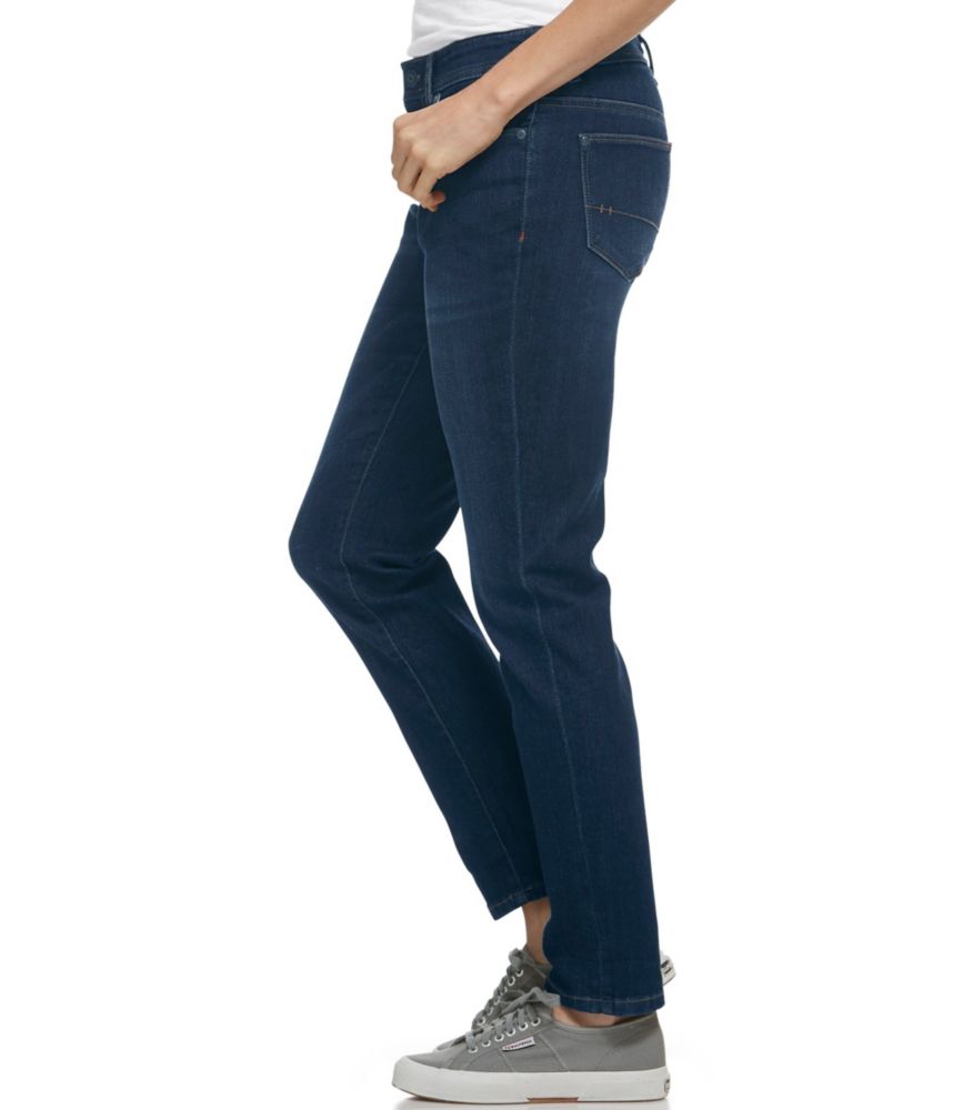 L.L.Bean Performance Stretch Jeans, LowRise SlimLeg Pants & Jeans
