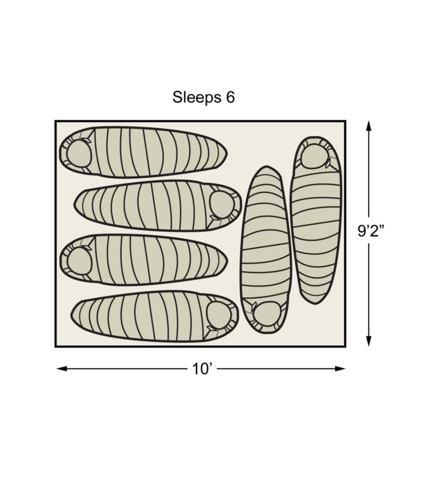 Vector XL 6Person Tent Tents at L.L.Bean