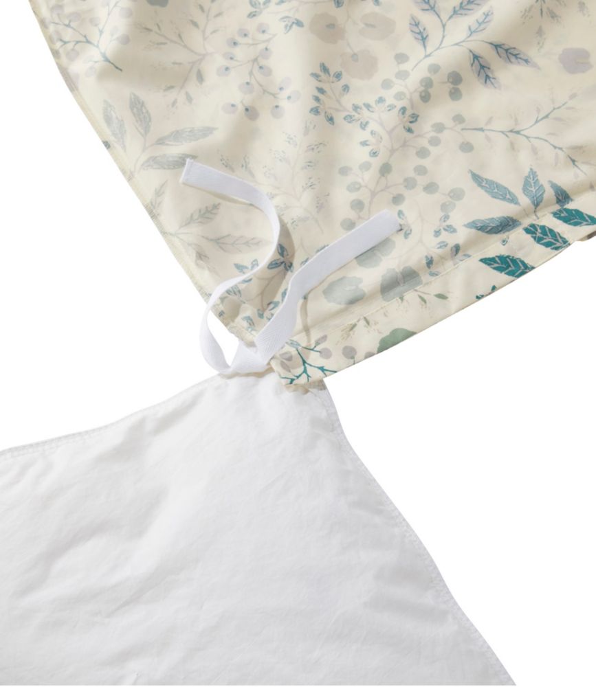 280ThreadCount Pima Cotton Percale Comforter Cover Collection, Print
