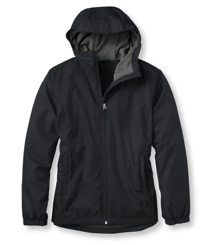 Women's Discovery Rain Jacket, FleeceLined