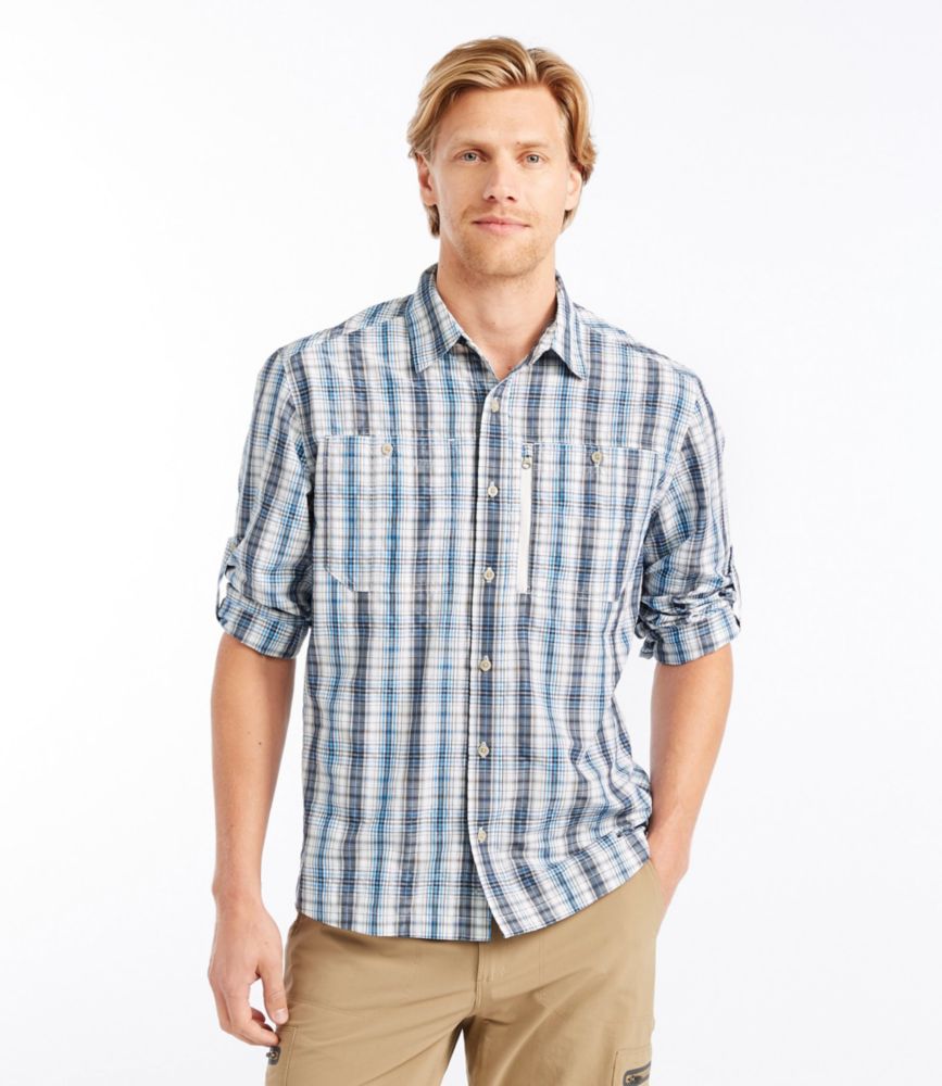 Men's Cool Weave Shirt, Plaid