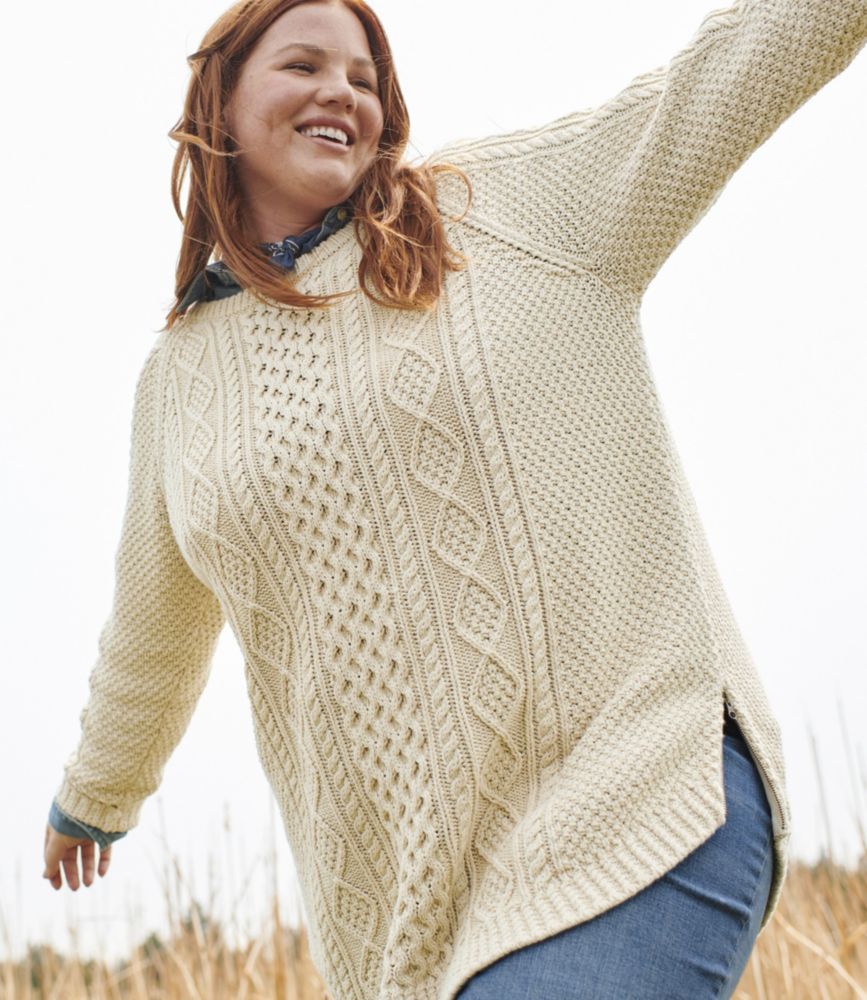 Women's Signature Cotton Fisherman Tunic Sweater