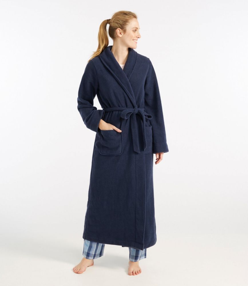 Women&rsquo;s Winter Fleece Robe, Wrap-Front | Robes at L.L.Bean