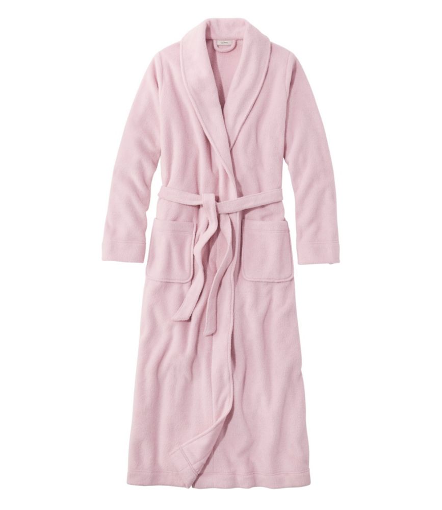 Women's Winter Fleece Robe, WrapFront Sleepwear at L.L.Bean