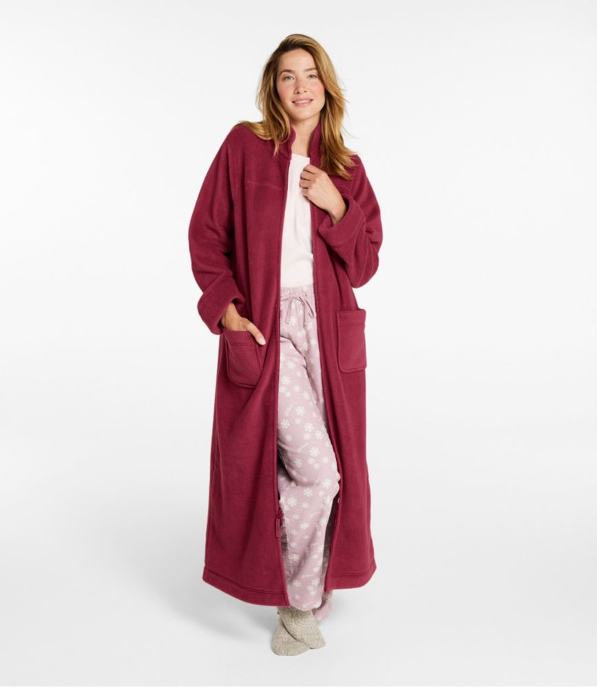 Women's Winter Fleece Robe, ZipFront Robes at L.L.Bean