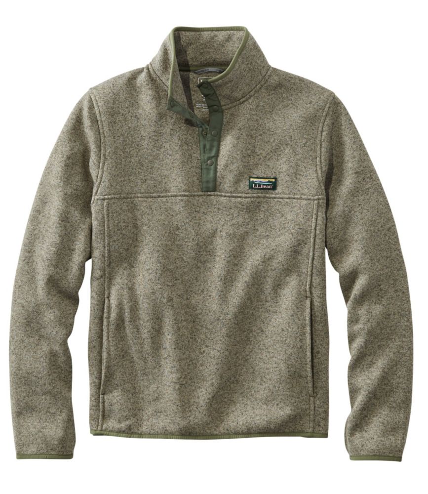 Men's L.L.Bean Sweater Fleece Pullover Fleece Jackets at L.L.Bean