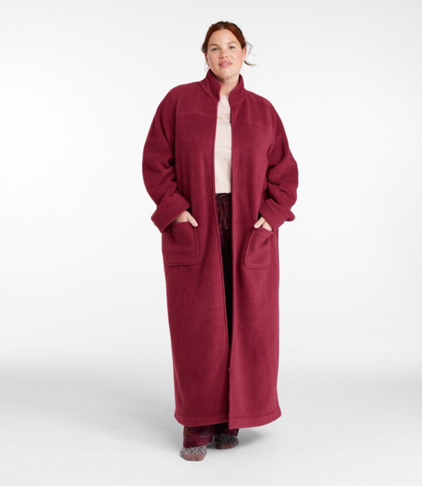 Women's Winter Fleece Robe, ZipFront Robes at L.L.Bean