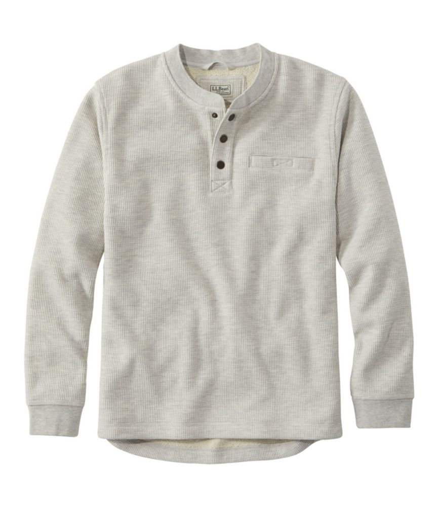 Men's Katahdin Iron Works Bonded Waffle Fleece Henley