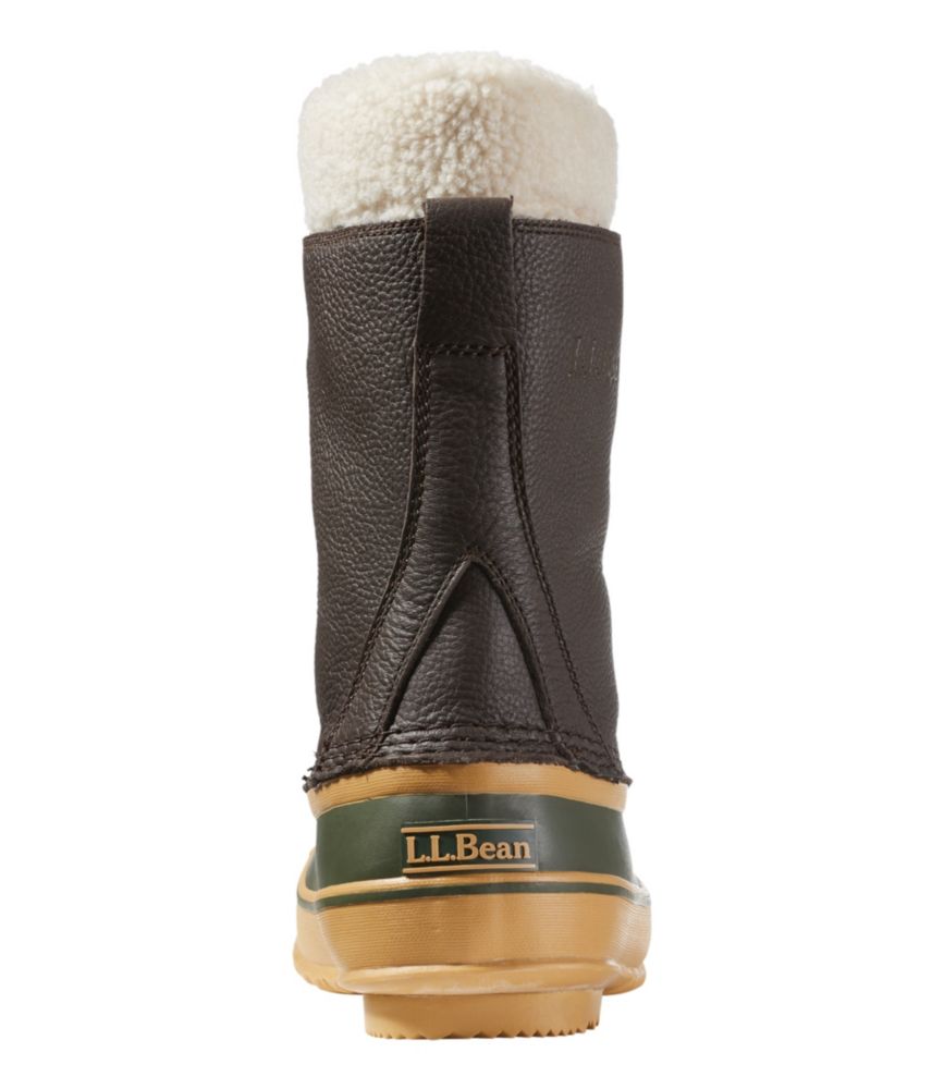 Men's L.L.Bean Snow Boots with Tumbled Leather Snow at L.L.Bean