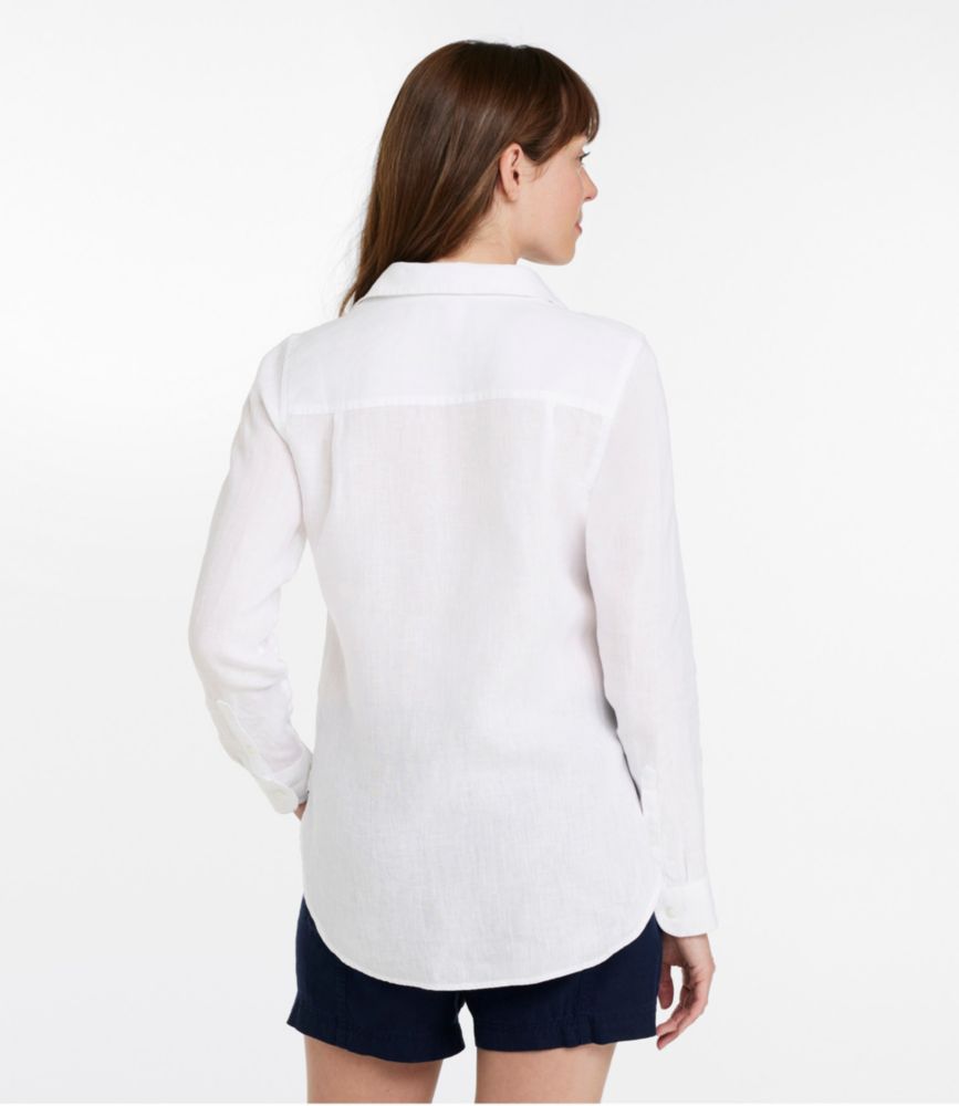 Women's Premium Washable Linen Shirt, Tunic Shirts & Tops at L.L.Bean