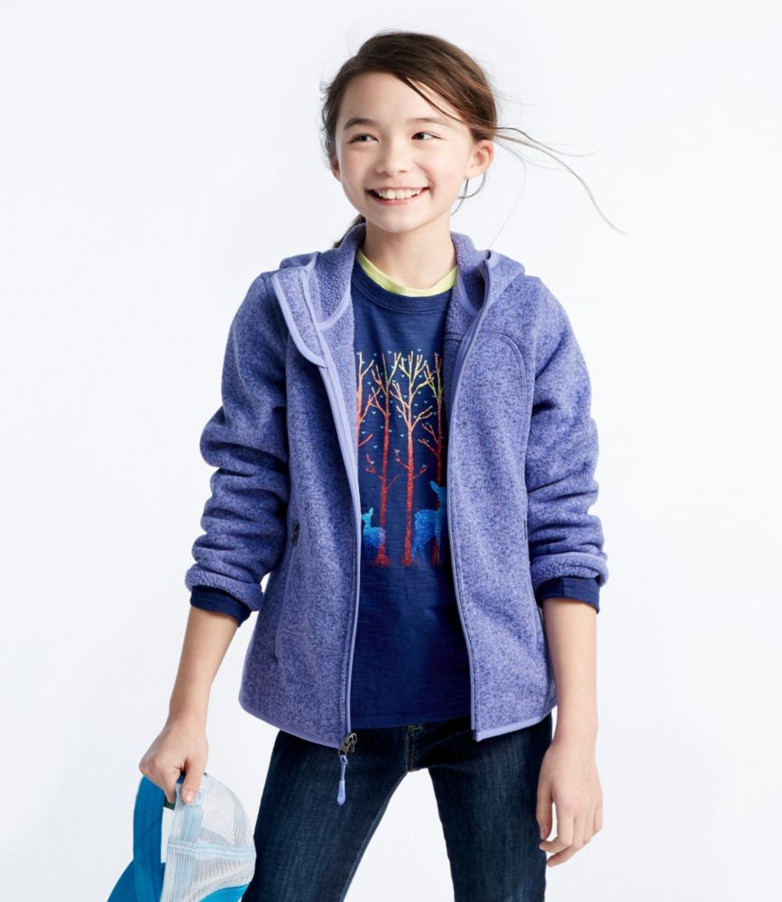 Kids' L.L.Bean Sweater Fleece, Hooded