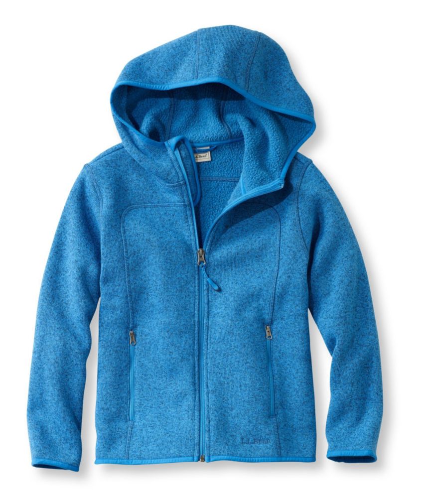 Kids', L.L.Bean Sweater Fleece, Hooded