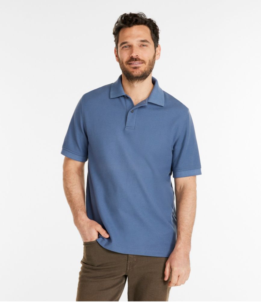 Men's Premium Double L® Polo Banded, ShortSleeve Without Pocket Polo